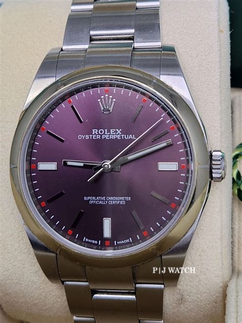 rolex oyster grape